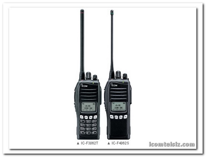 ICOM TELSIZ IC-3062 T/S (VHF), IC-4062 T/S (UHF)  Kara El Telsizi