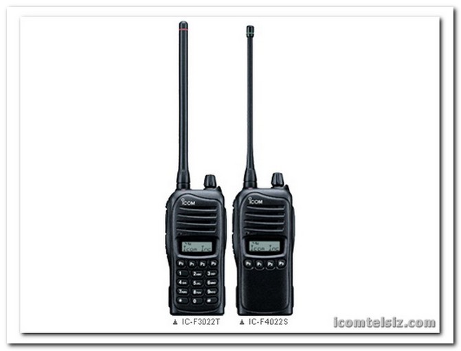 ICOM TELSIZ IC-3022 T/S (VHF), IC-4022 T/S (UHF) Kara El Telsizi
